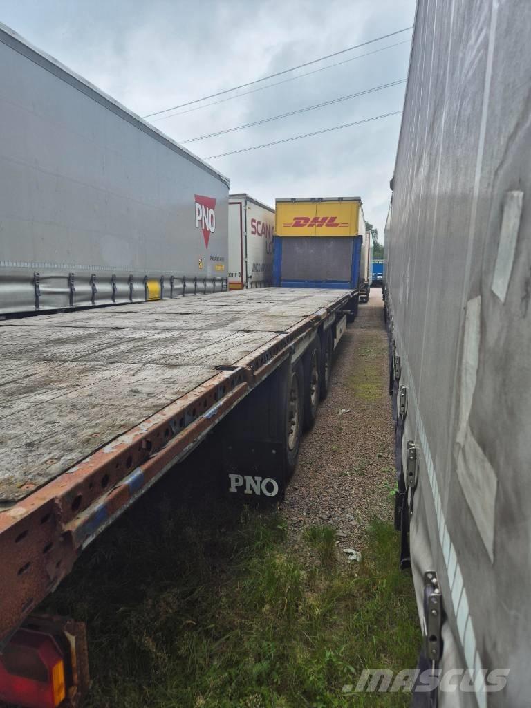 Krone FLAKTRAILER Platformy / Naczepy z otwieranymi burtami