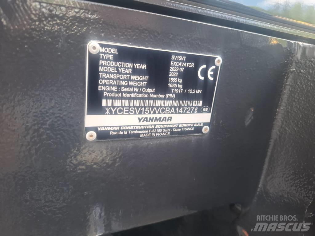 Yanmar SV 15 VT Minikoparki