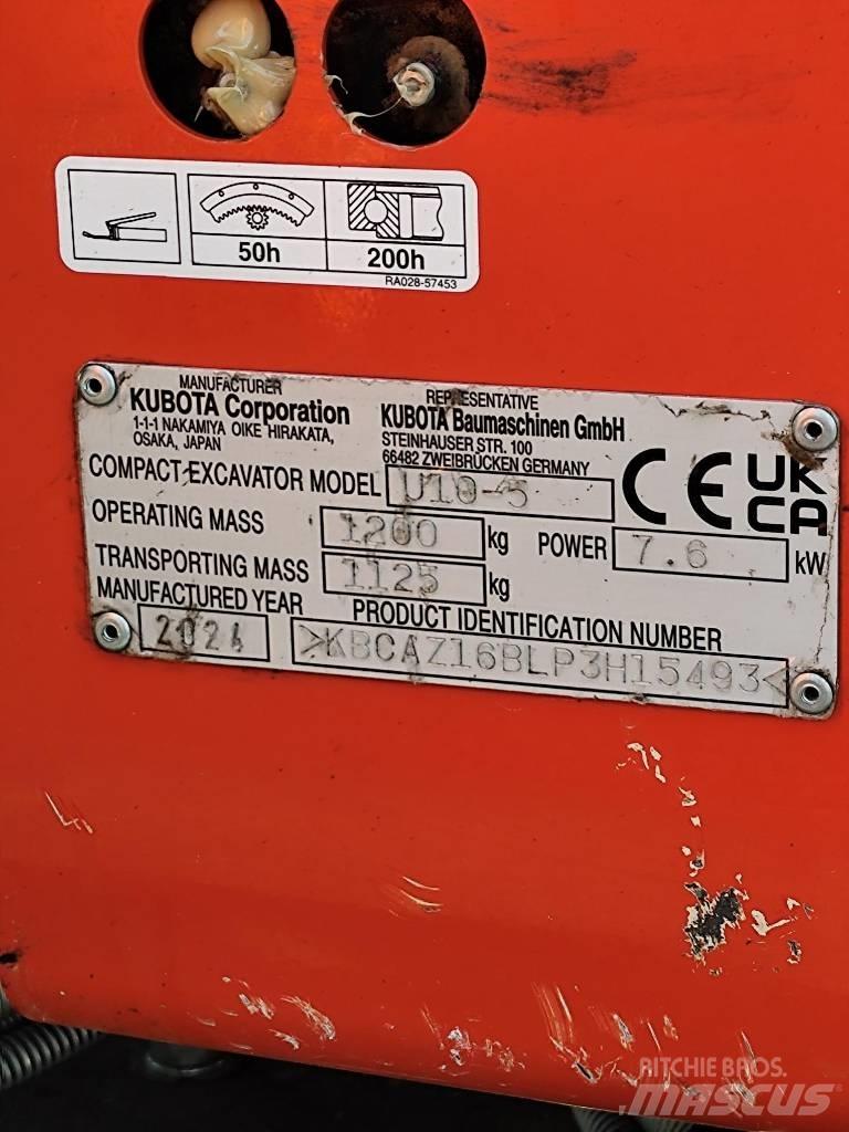 Kubota U 10 Minikoparki