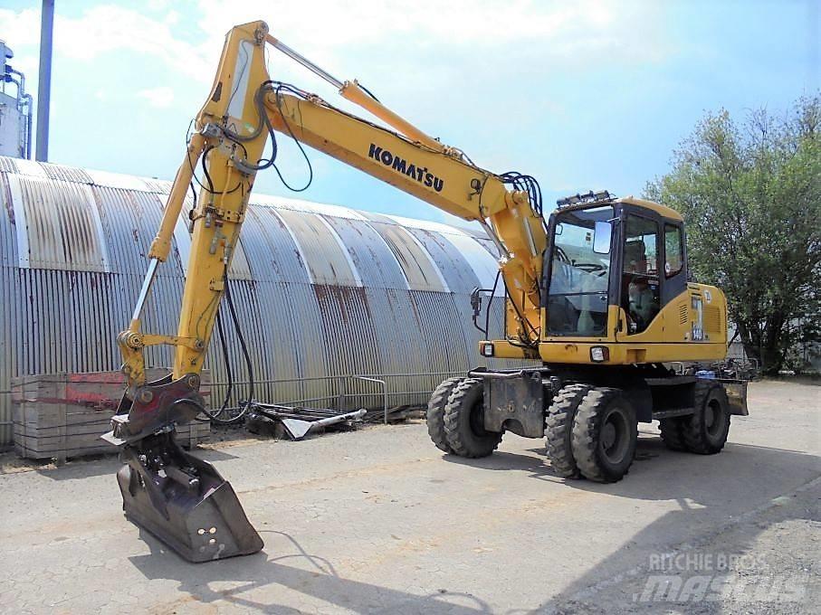 Komatsu PW 140-7 Koparki kołowe