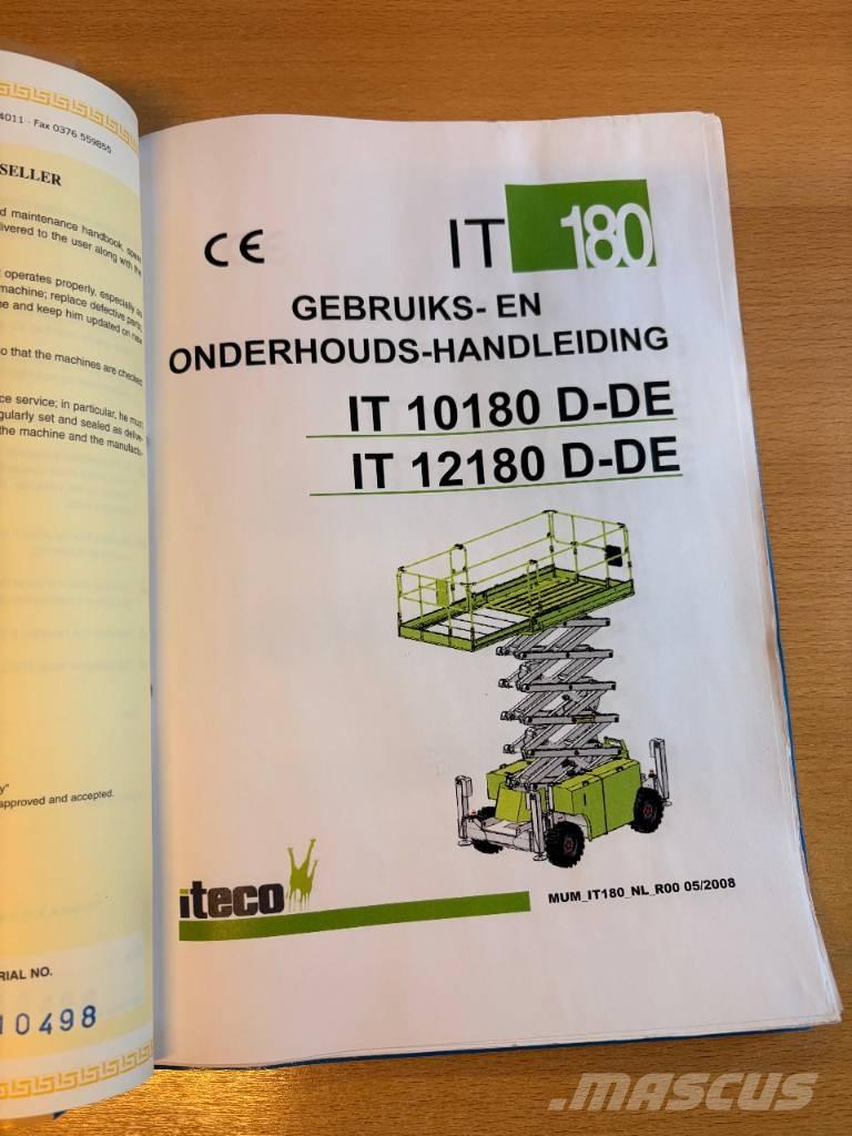 Iteco IT 12180 DE Podnośniki nożycowe