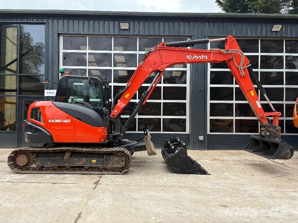 Kubota KX 080 Midikoparki  7t - 12t
