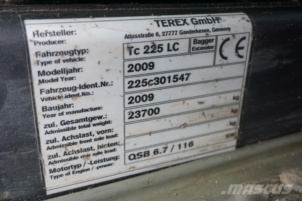 Atlas TC 225 LC Koparki gąsienicowe