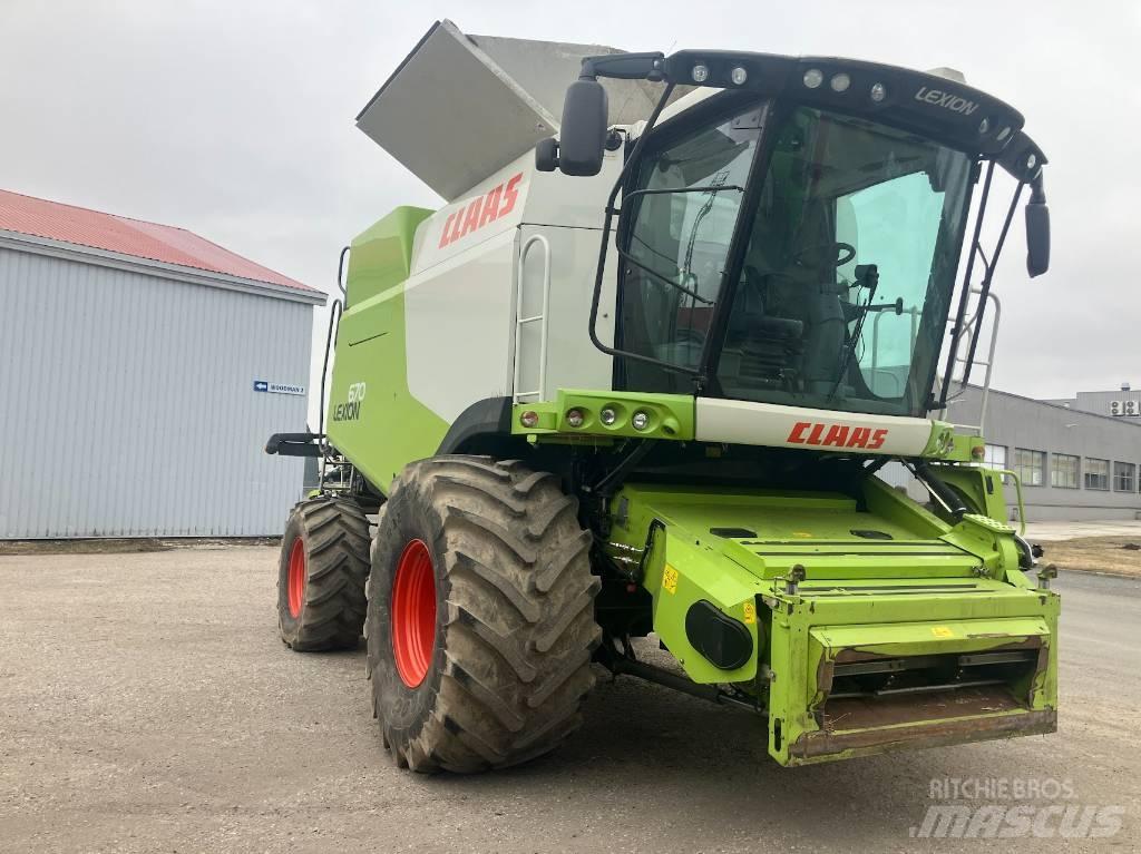 CLAAS Lexion 670 Kombajny zbożowe