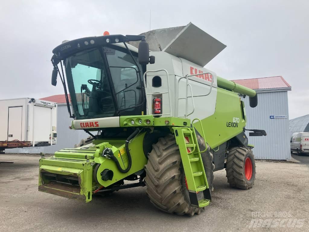 CLAAS Lexion 670 Kombajny zbożowe