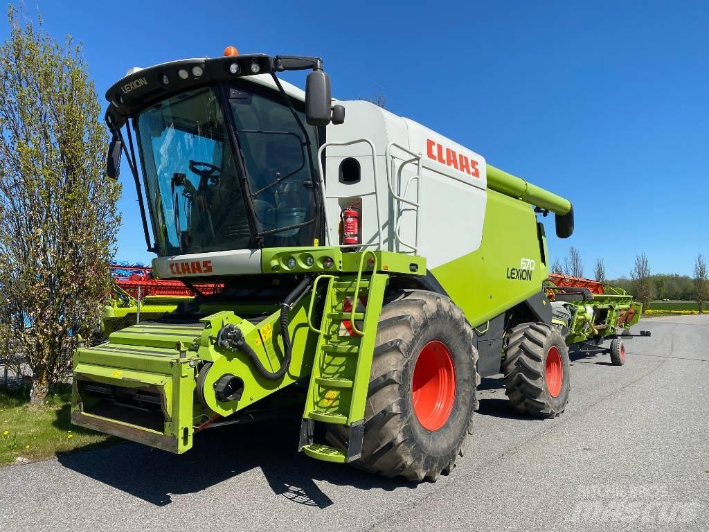 CLAAS Lexion 670 Kombajny zbożowe