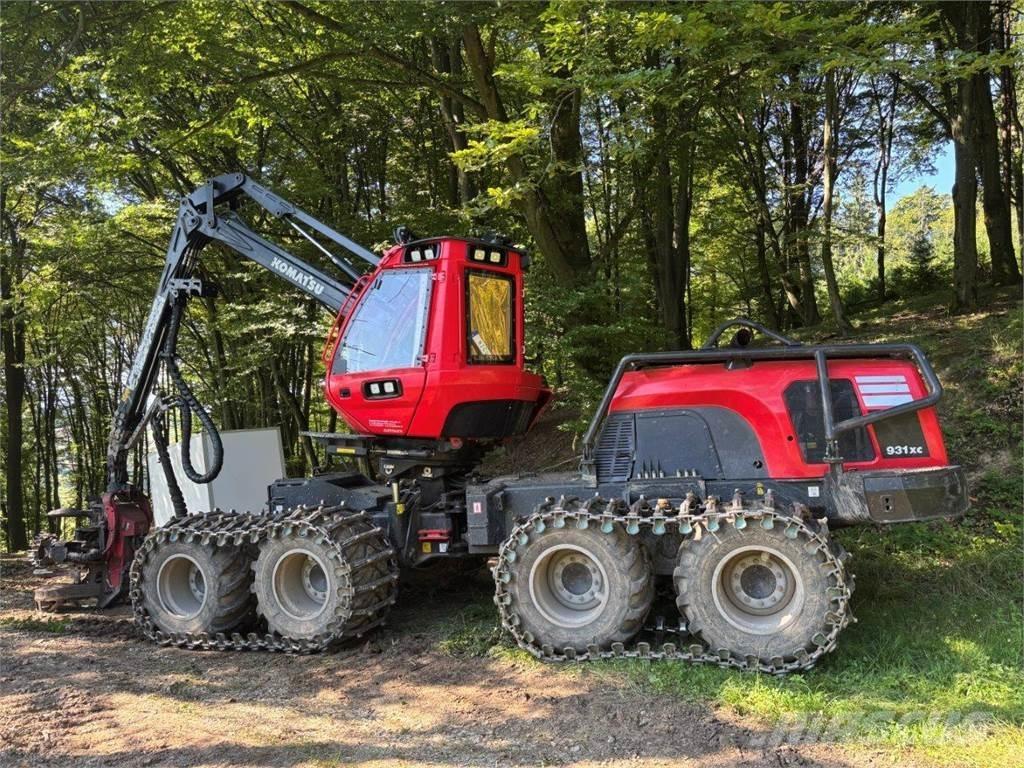 Komatsu 931 XC Harwestery