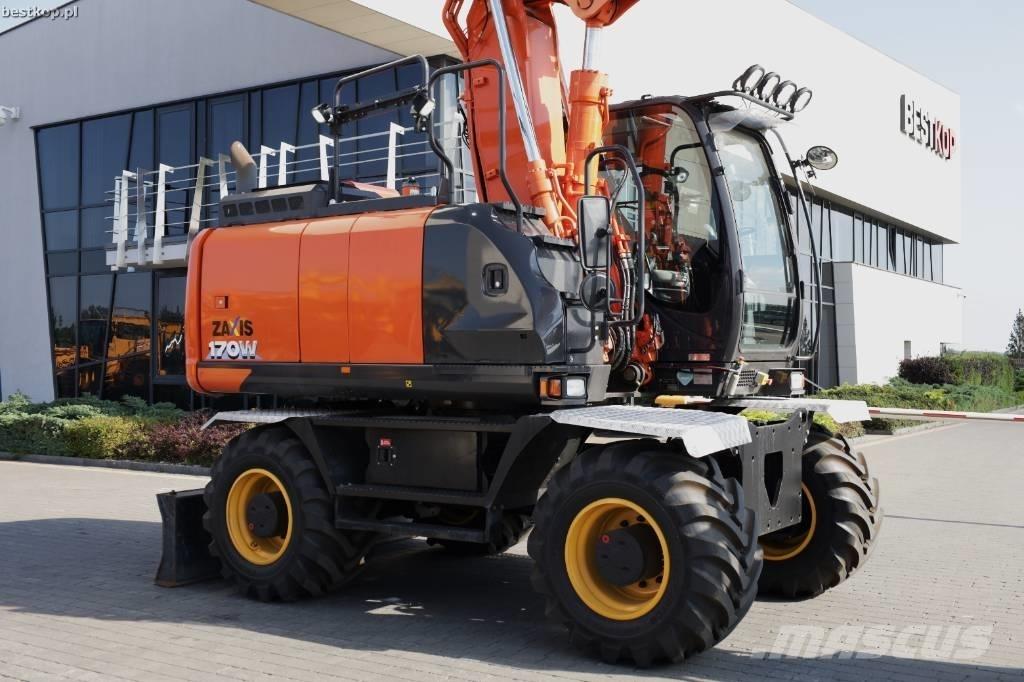 Hitachi ZX 170 W-6 Koparki kołowe