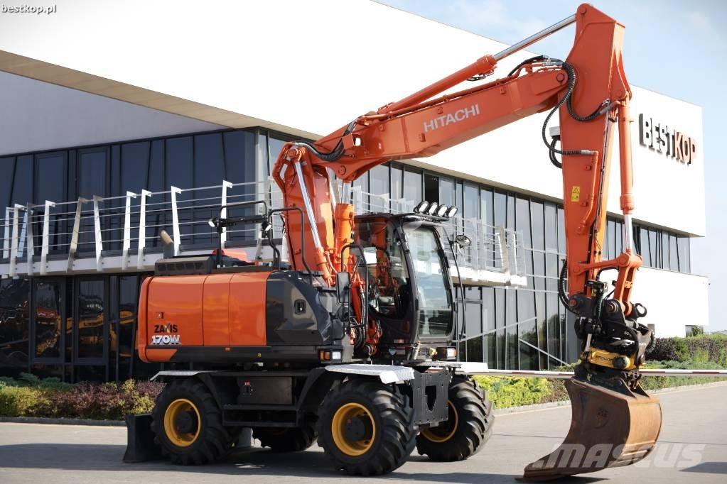 Hitachi ZX 170 W-6 Koparki kołowe