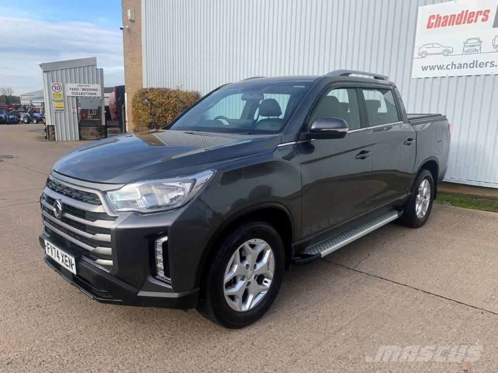  KGM MUSSO 2.2 REBEL Pick-upy / Pojazdy z otwieranymi burtami