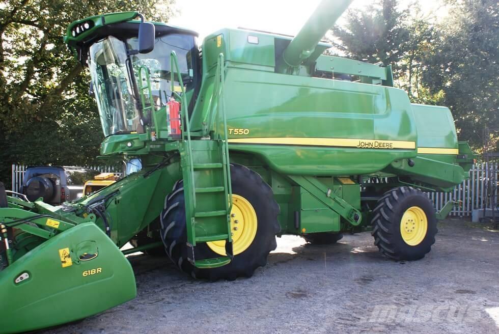 John Deere T 550 Kombajny zbożowe
