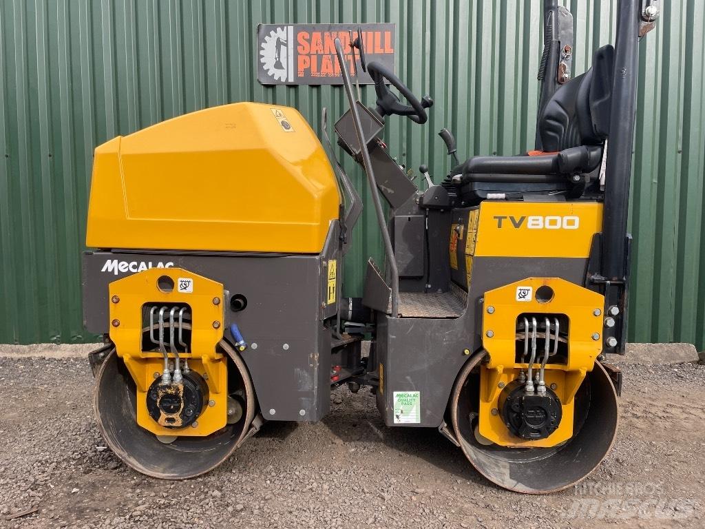 Mecalac TV 800 Walce dwubębnowe