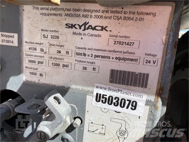 SkyJack SJ III 3226 Podnośniki nożycowe