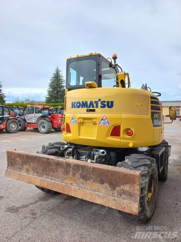 Komatsu PW 98 MR Koparki kołowe