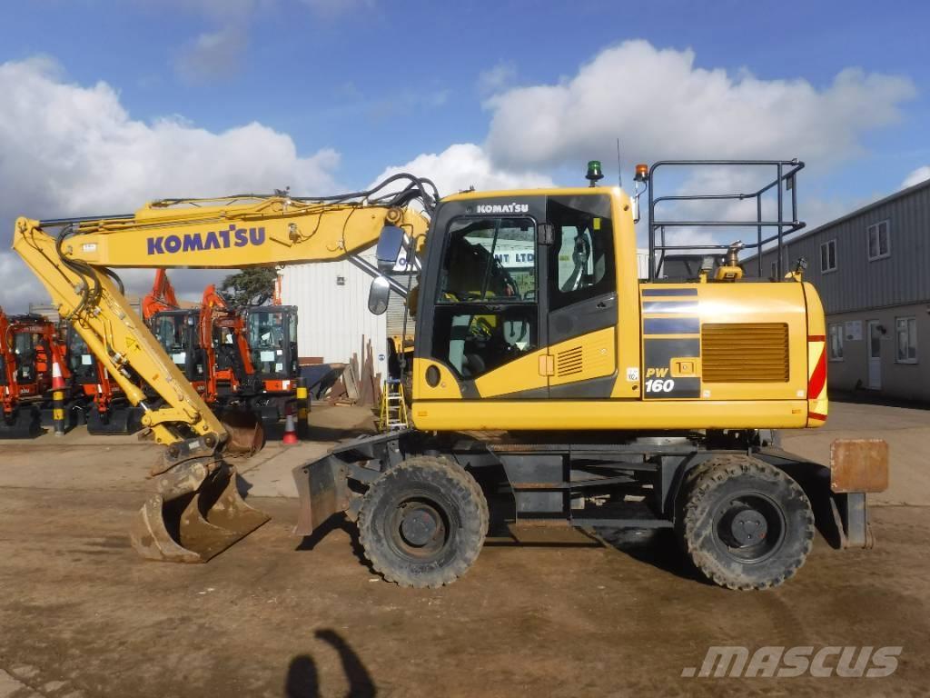 Komatsu PW 160-11 Koparki kołowe