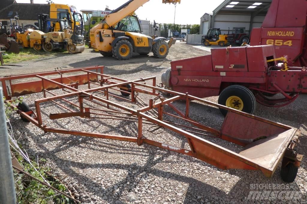 Brown bale sledge Ciągnikowe żniwiarki pokosowe