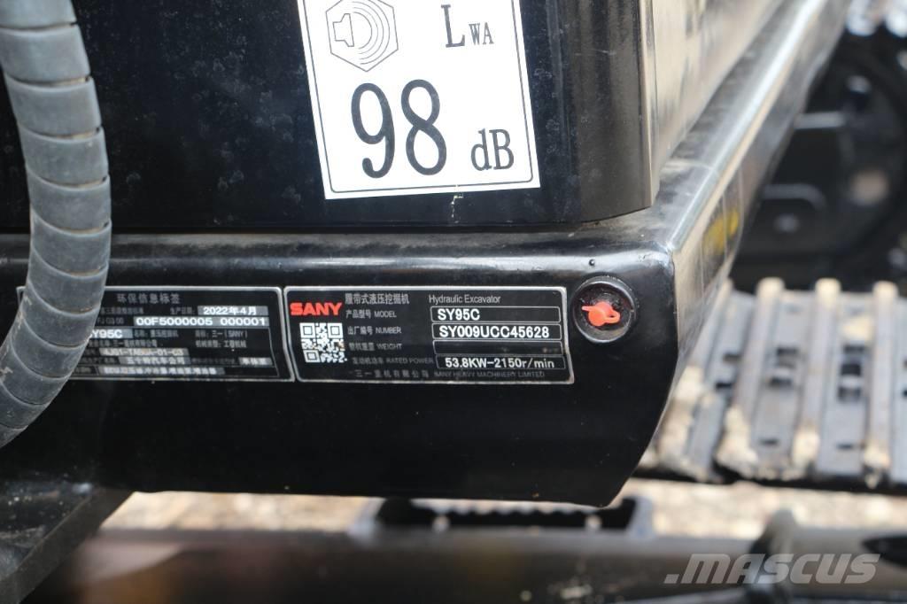 Sany 95c Koparki gąsienicowe