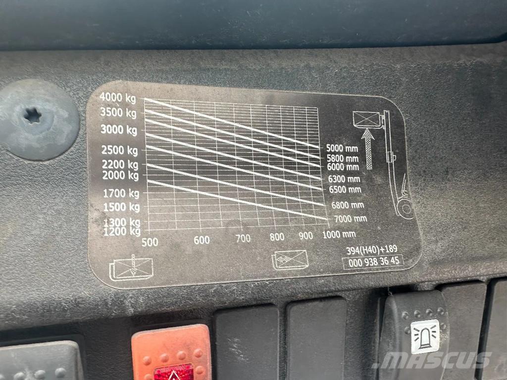 Linde H40D Wózki Diesla