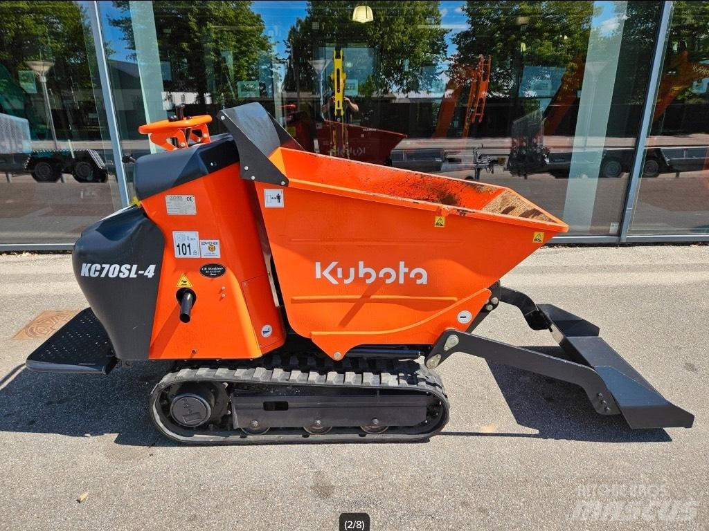 Kubota KC 70 Wozidła kolebkowe