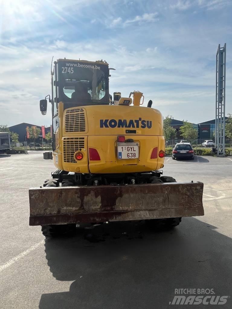 Komatsu PW98MR-10 Koparki kołowe