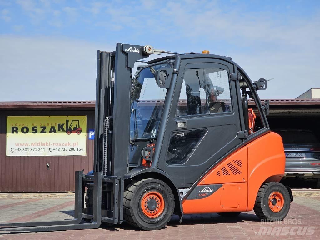 Linde H30T-02 Wózki LPG