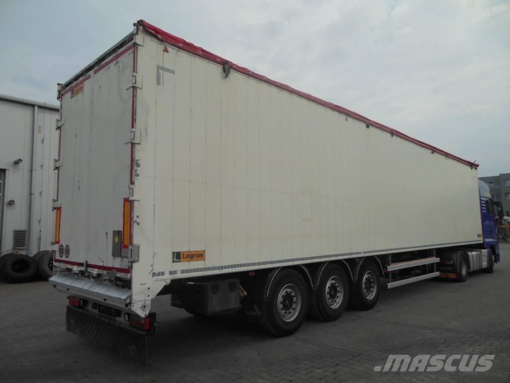 Legras SBS 2220, 95m3 Naczepy z ruchomą podłogą
