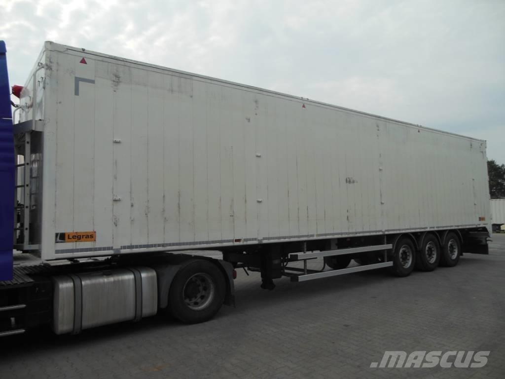 Legras SBS 2220, 95m3 Naczepy z ruchomą podłogą