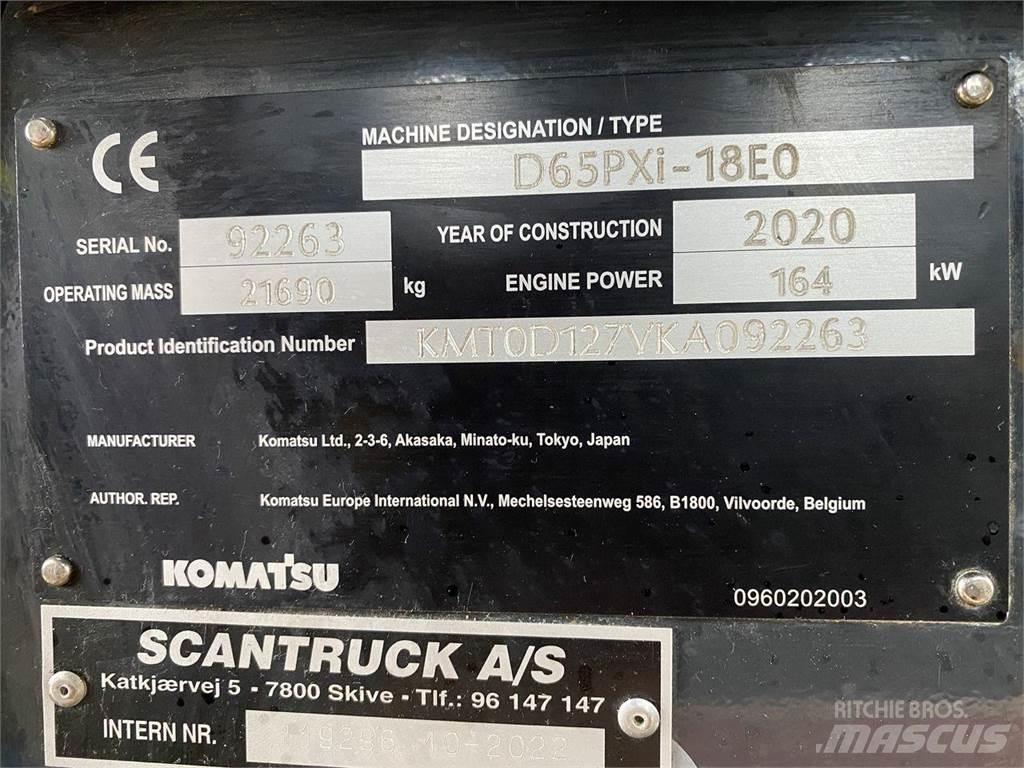 Komatsu D65PXI-18 Spycharki gąsienicowe