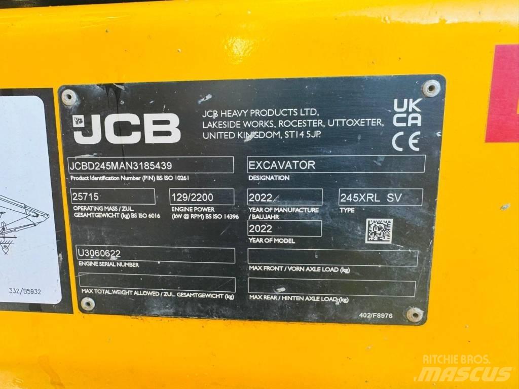 JCB 245 XR Koparki gąsienicowe