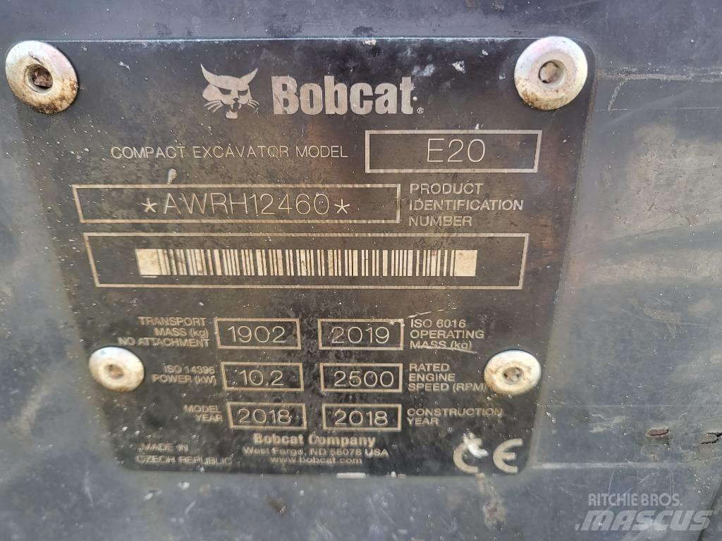 Bobcat E20z Minikoparki
