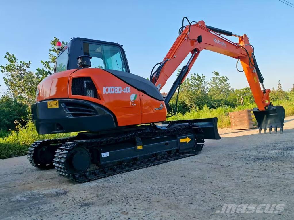 Kubota KX 080-4 Koparki gąsienicowe
