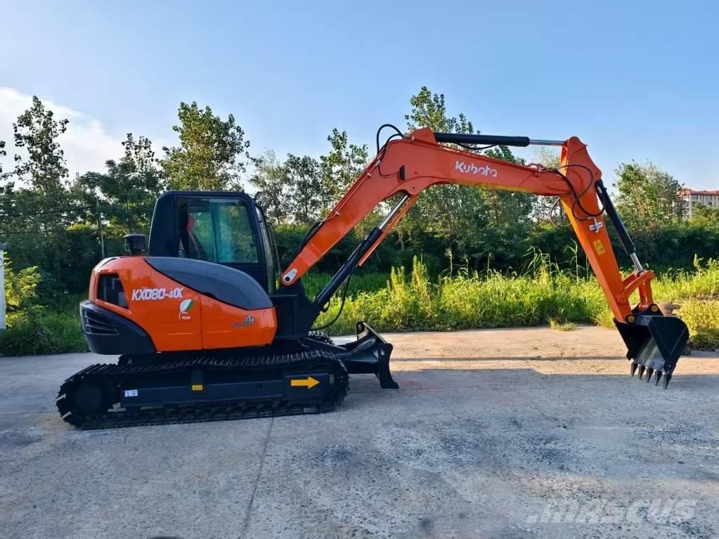 Kubota KX 080-4 Koparki gąsienicowe