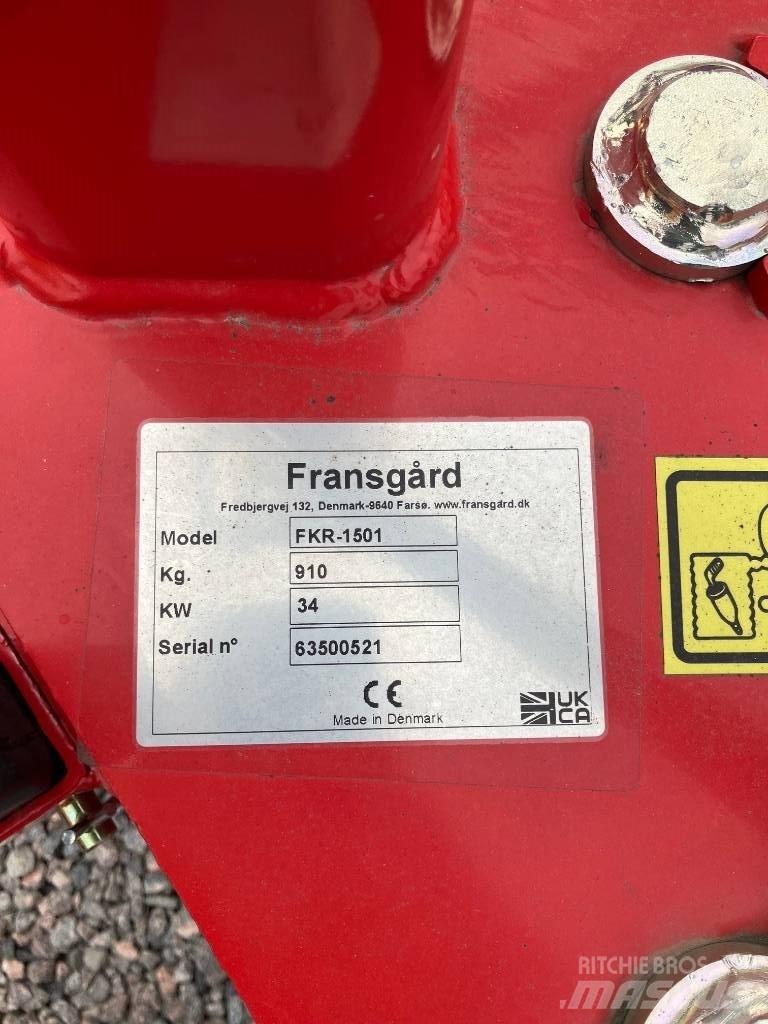 Fransgård FKR1501 Kosiarki łąkowe i wykaszarki