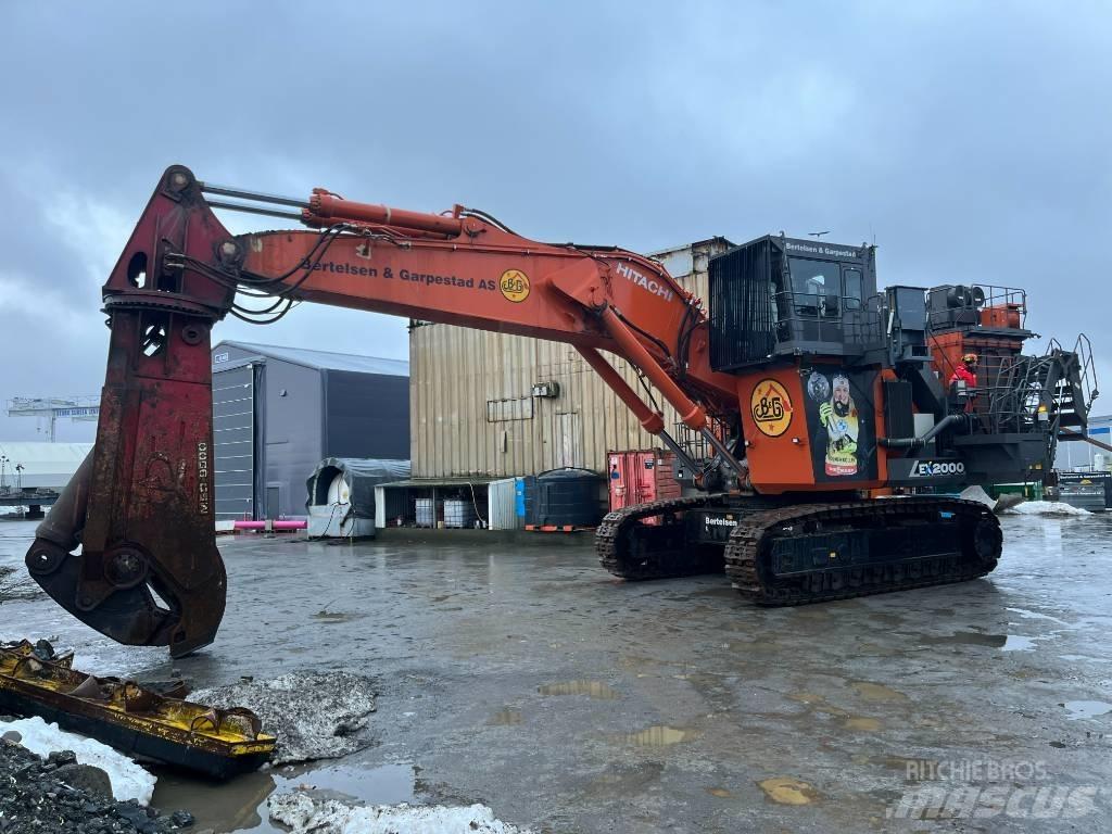 Hitachi EX2000-7BBH Koparki wyburzeniowe