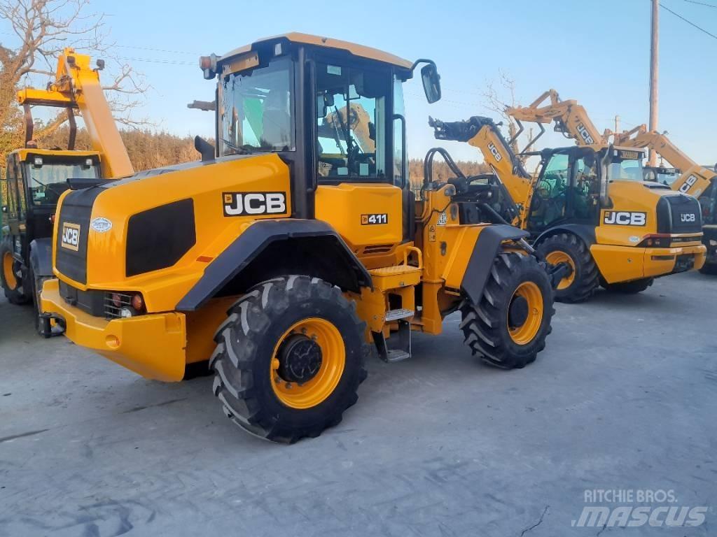 JCB 411 Ładowarki kołowe