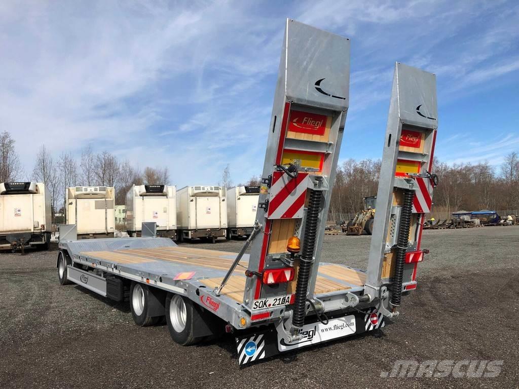 Fliegl DTS-S 300 Przyczepy niskopodłogowe