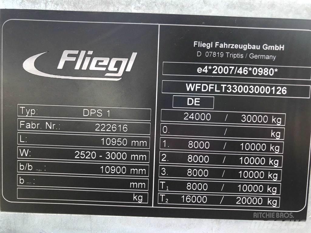 Fliegl DTS-S 300 Przyczepy niskopodłogowe
