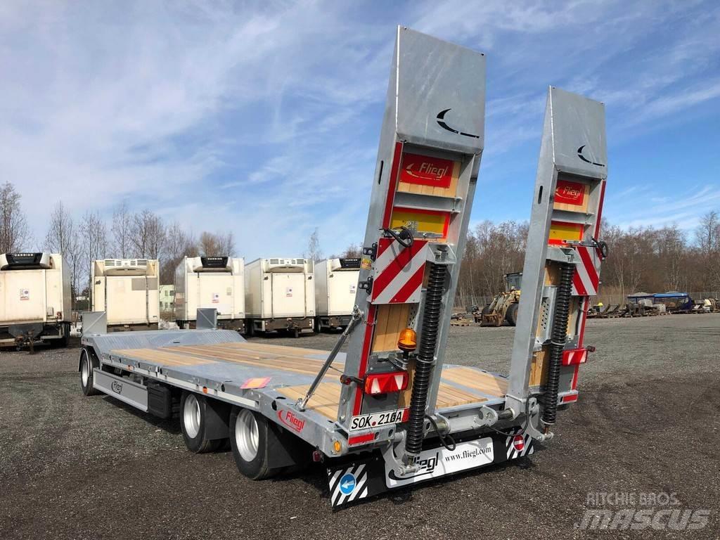 Fliegl DTS-S 300 Przyczepy niskopodłogowe