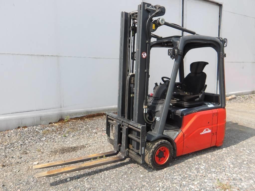 Linde E 16 Wózki elektryczne