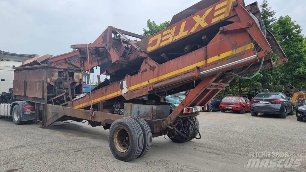 Extec Screener Przesiewacze mobilne