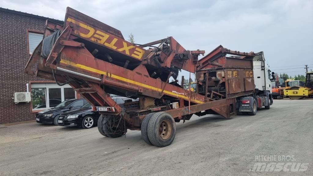 Extec Screener Przesiewacze mobilne
