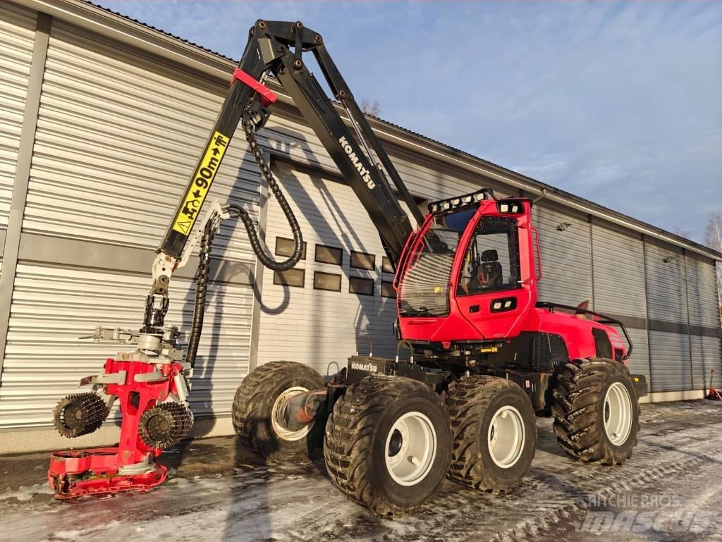 Komatsu 911 Harwestery