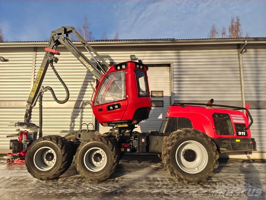 Komatsu 911 Harwestery