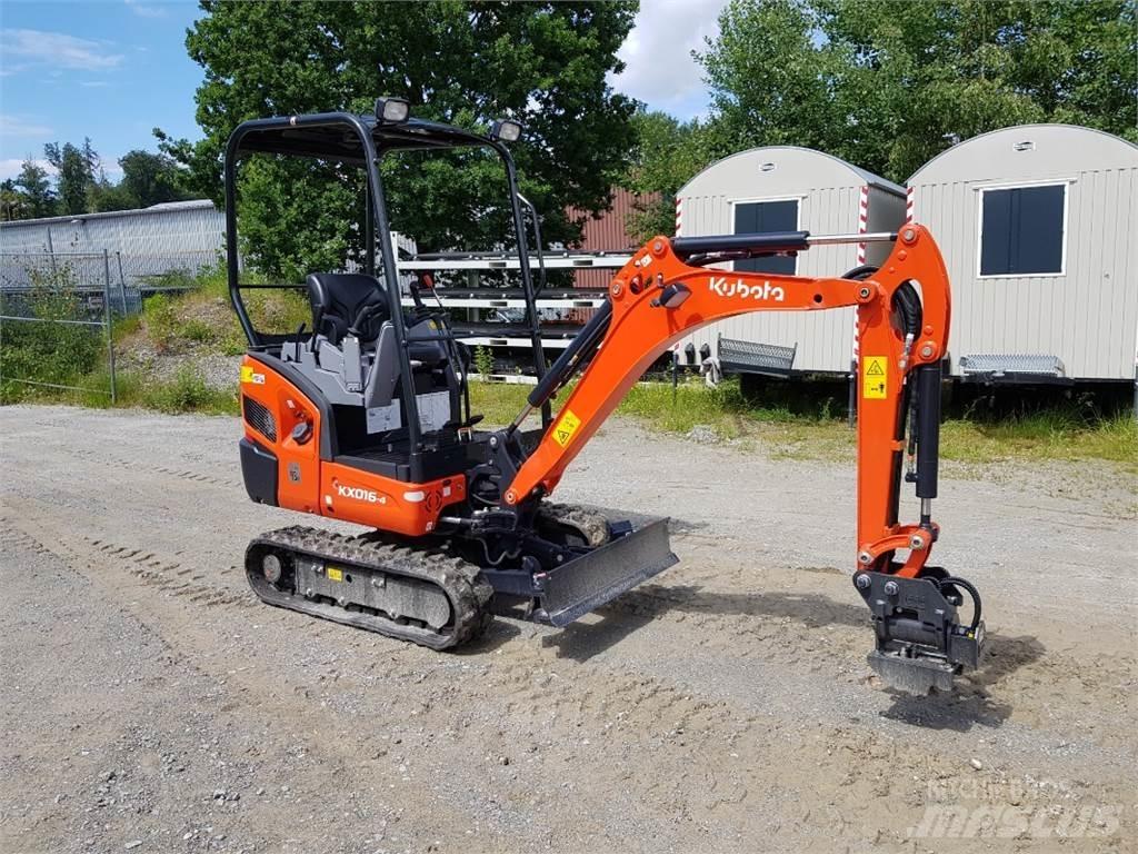 Kubota KX016-4 Minikoparki