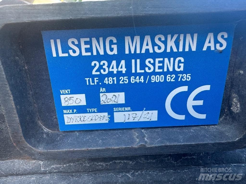  Ilseng Dyrkeskuff Łyżki do ładowarek