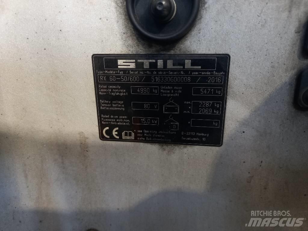 Still RX 60-50 Wózki elektryczne