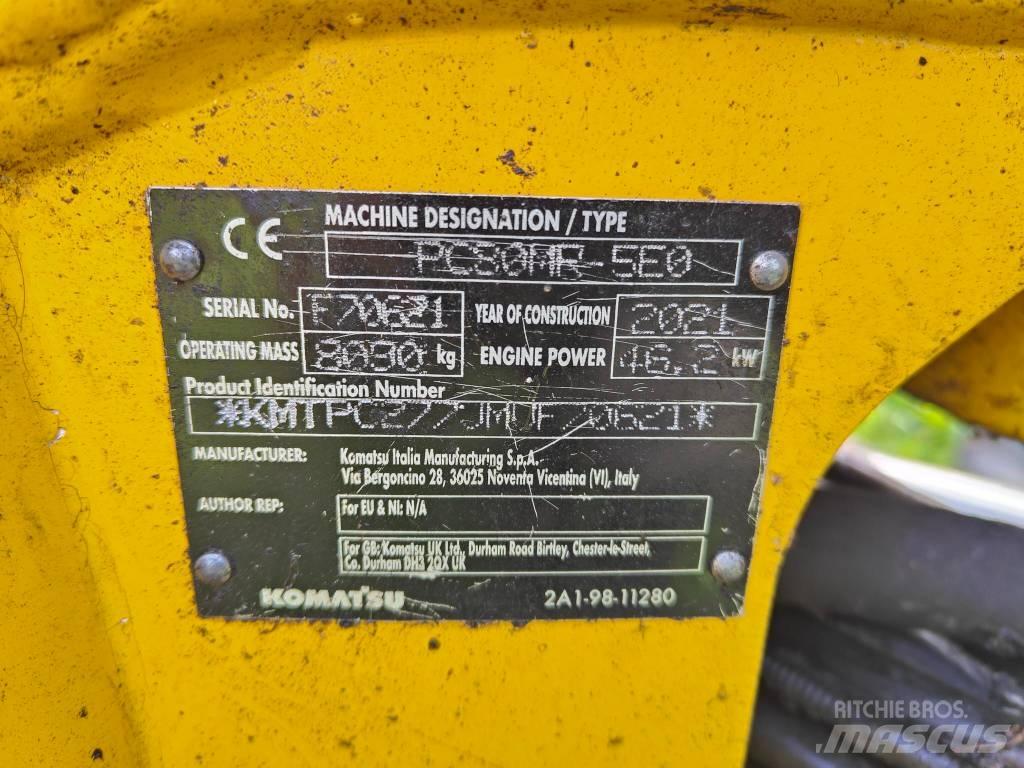 Komatsu PC 80 MR-5 Midikoparki  7t - 12t