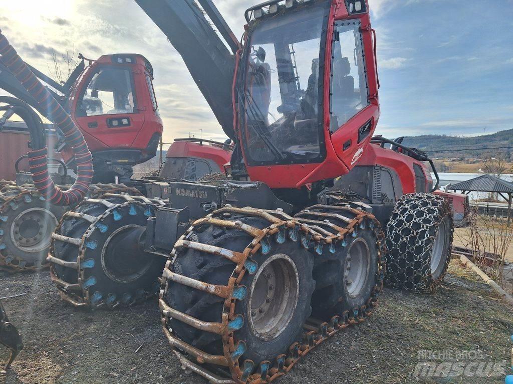 Komatsu 901 Harwestery