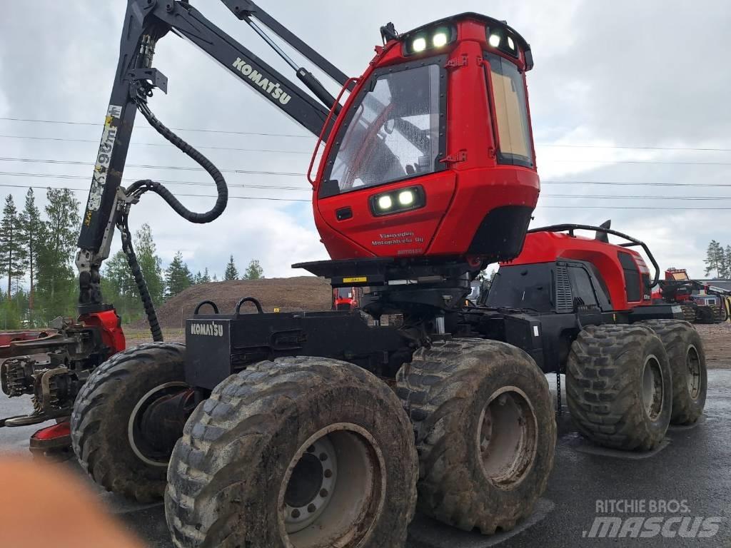 Komatsu 931XC Harwestery
