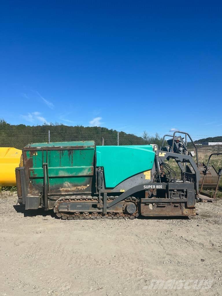 Vögele Super 800 Rozściełacze do asfaltu